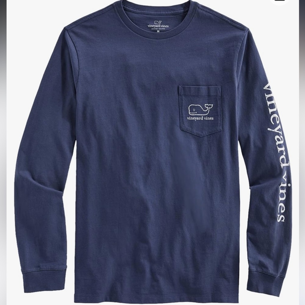Vineyard Vines, navy long sleeve